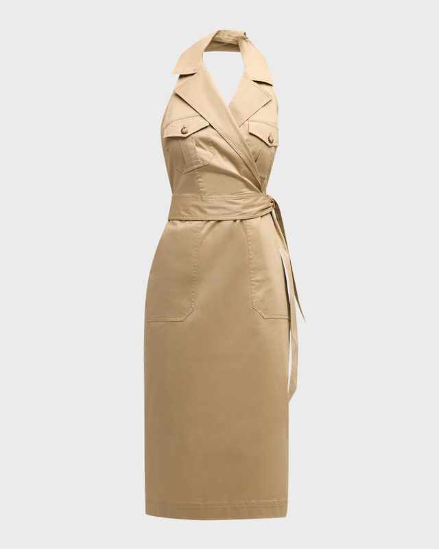 Kitana Halter Wrap Dress