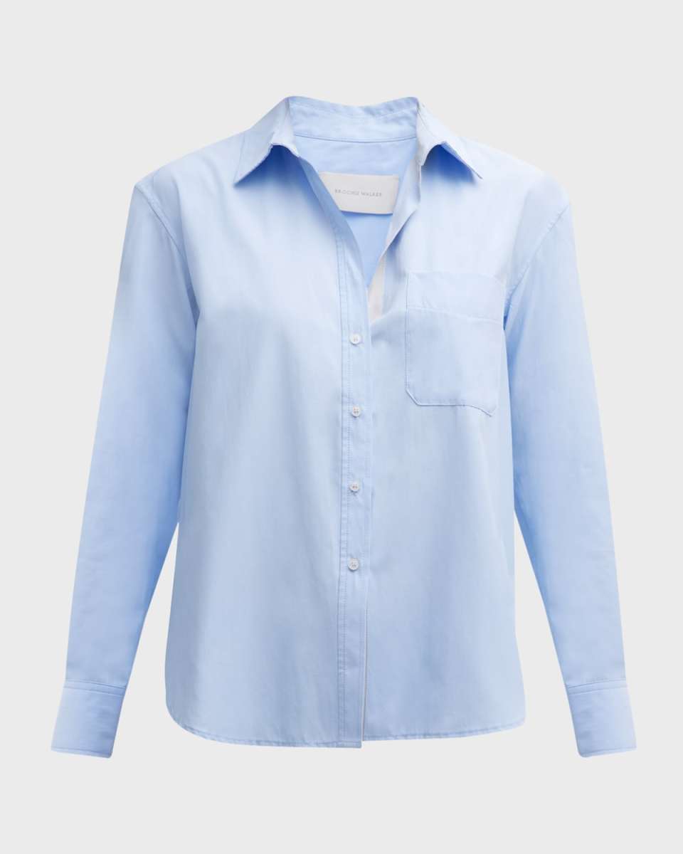 Everyday Topstitch Button-Down Shirt
