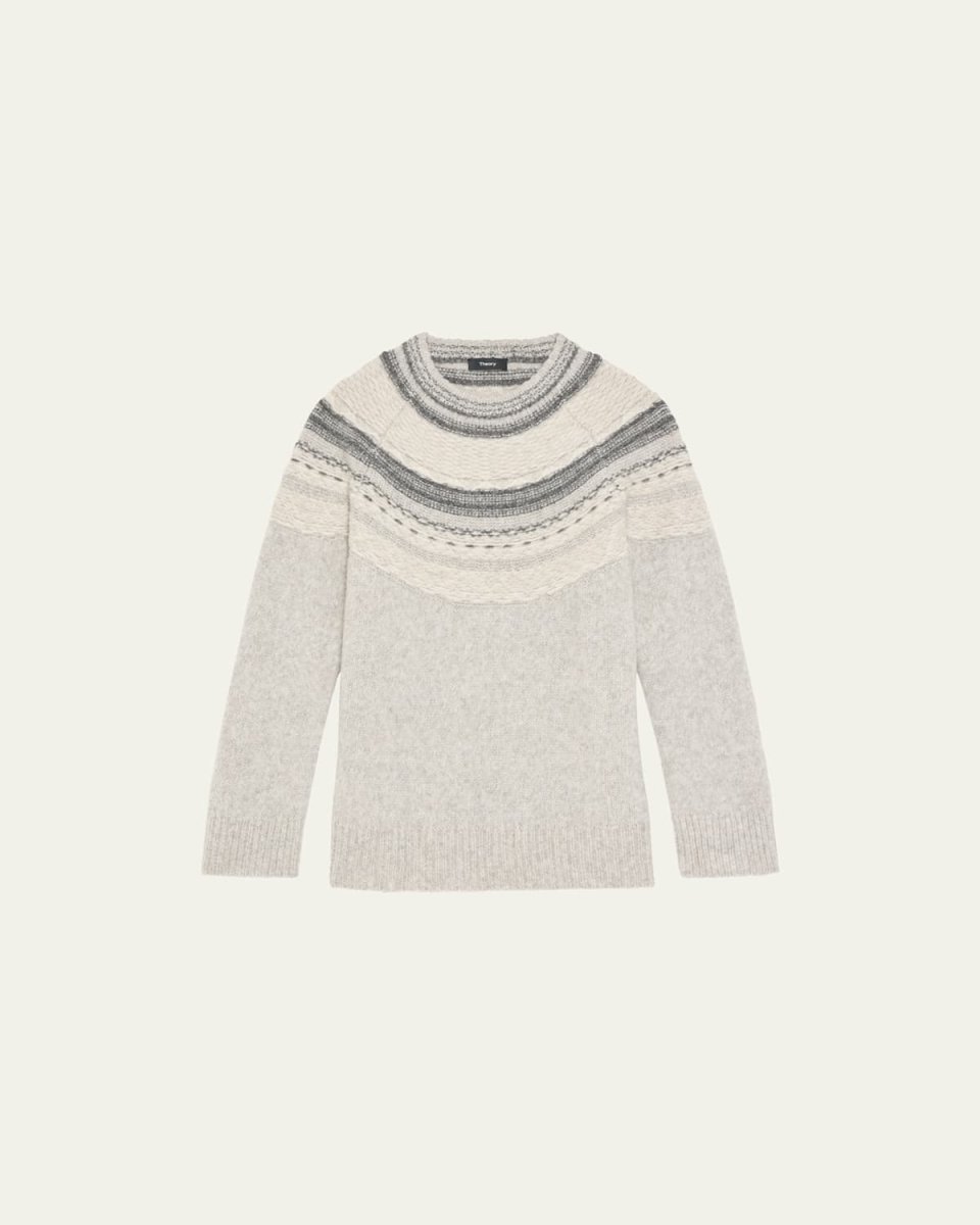 Fair Isle Pullover Sweater