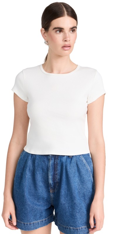 Reformation Muse Tee White