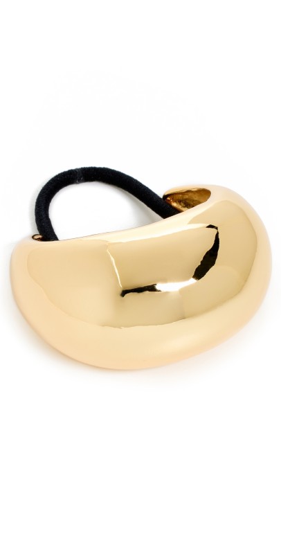 LELET NY Dome Glossy Pony Hair Cuff Gold