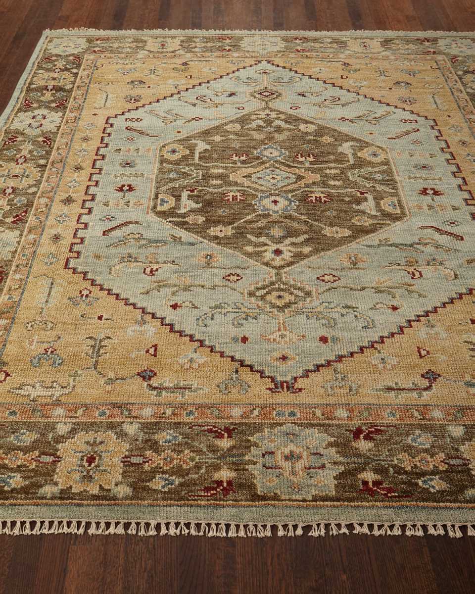Darlington Hand-Knotted Rug, 6' x 9'