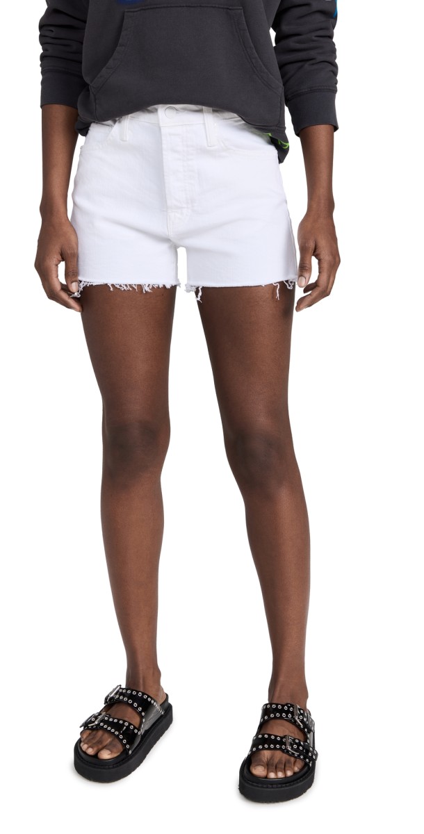 MOTHER The Scrapper Cut Off Shorts Totally Innocent