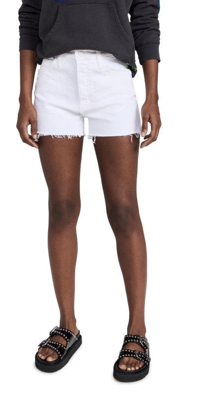 MOTHER The Scrapper Cut Off Shorts Totally Innocent