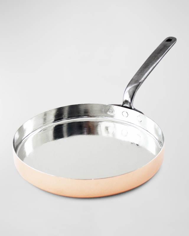 Antique Medium English Crepe Saute Pan, C.1850