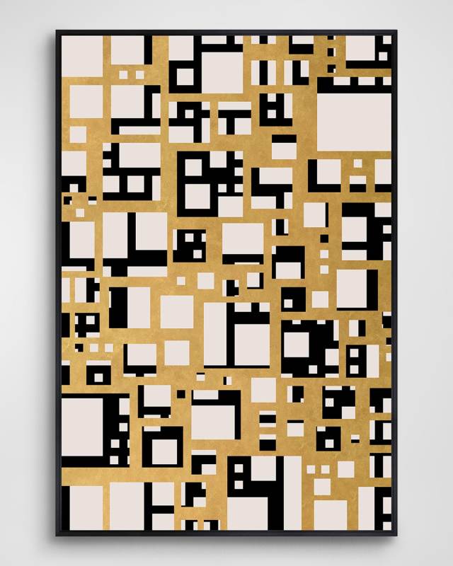 "Be There Or Be Square" Framed Giclee by Nicole White