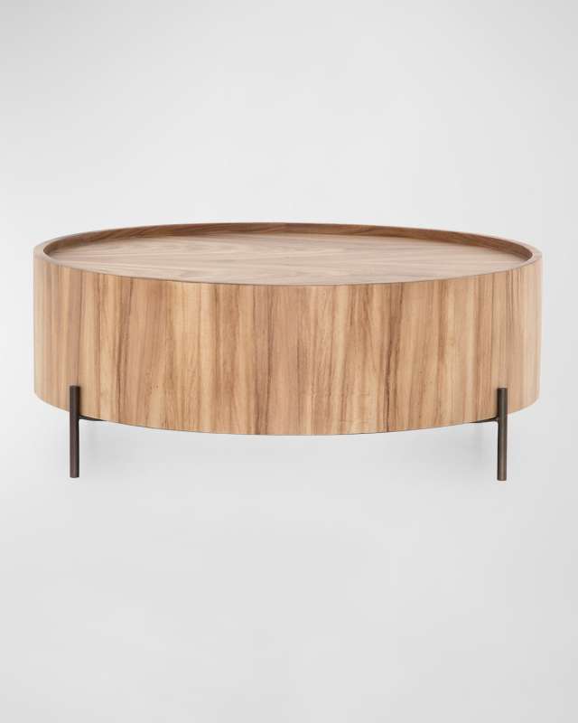 Lunas Drum Coffee Table