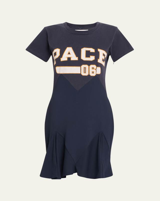 Colorblock Slip T-Shirt Dress
