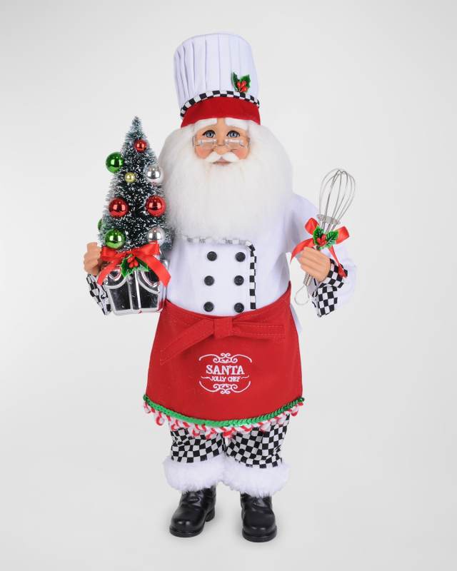 Jolly Kitchen Santa Figure