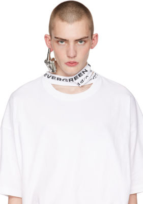 Y/Project Silver Fuck U Single Earring