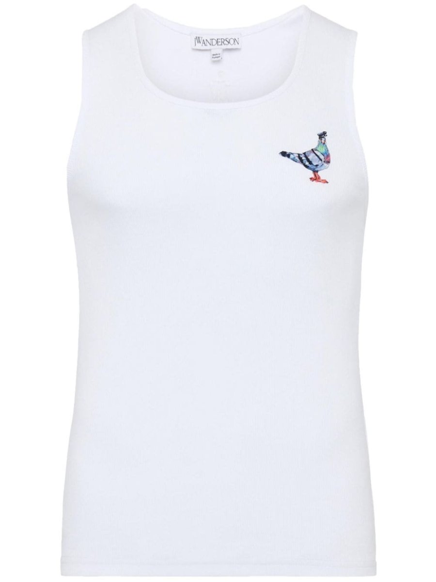 Pigeon jersey tank top