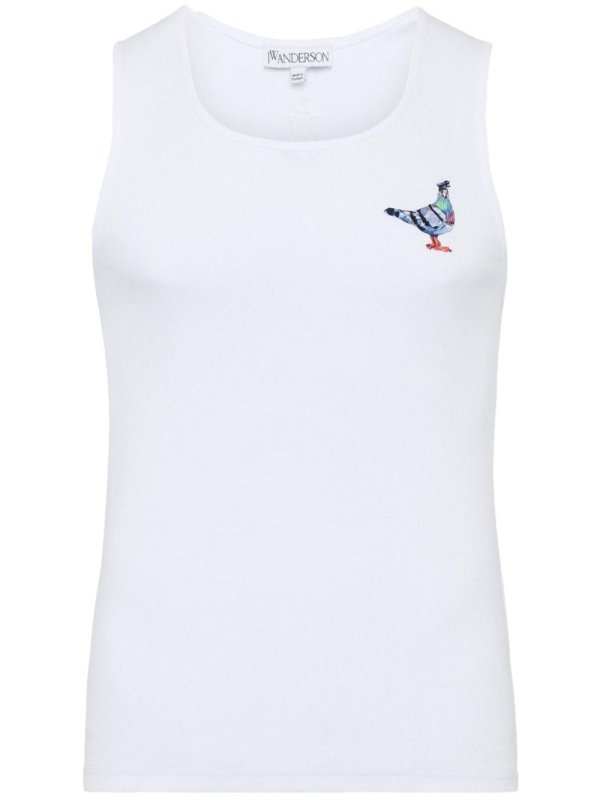 Pigeon jersey tank top