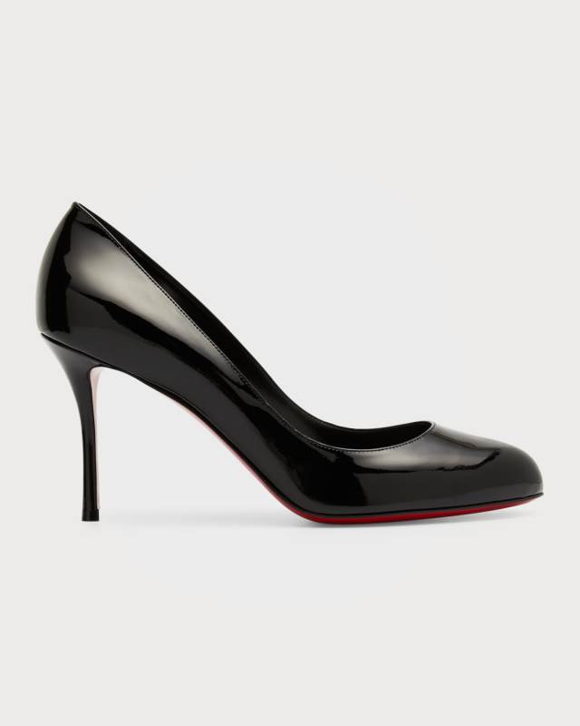 Dolly Patent Red Sole Pumps