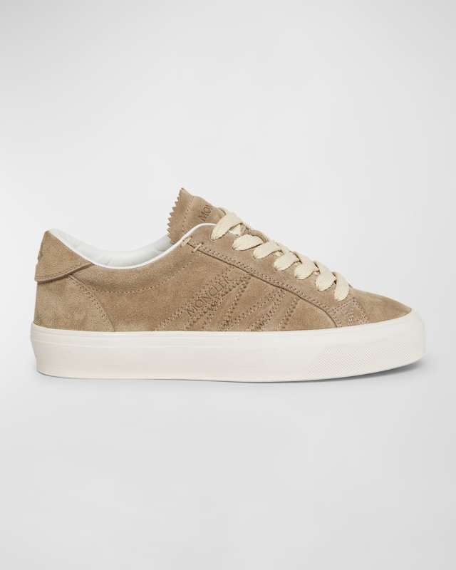 Monaco Suede Low-Top Sneakers