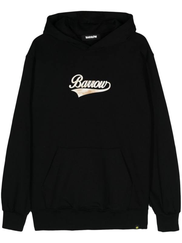 logo-print hoodie