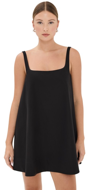 WARDROBE. NYC Backless Mini Dress Black