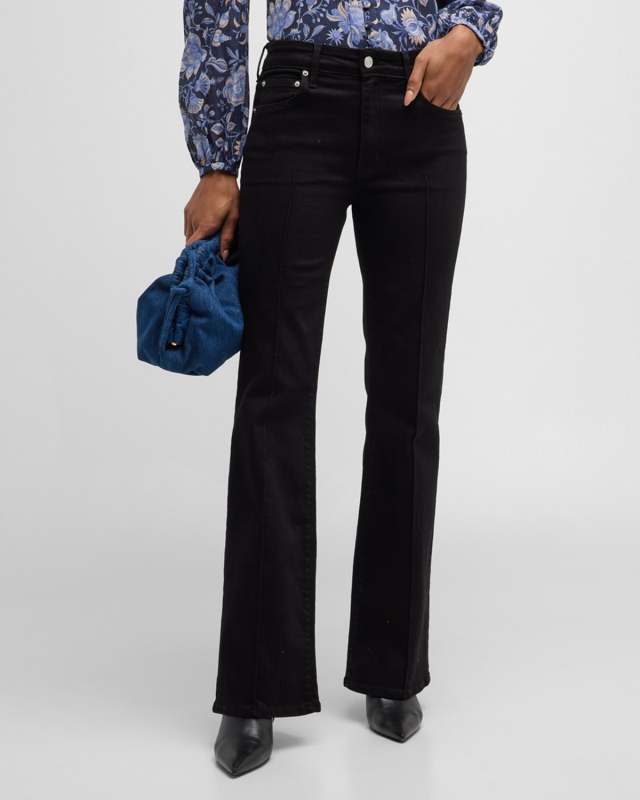 Quinn Mid-Rise Classic Bootcut Jeans