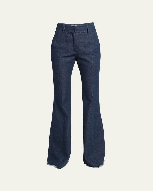 Rhein Denim Flare Pants