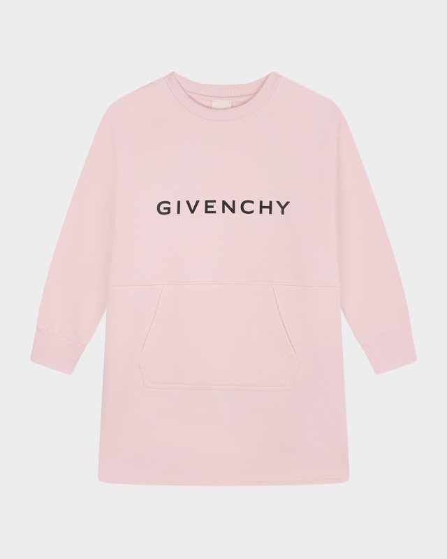 Girl's Logo-Print Sweatshirt Dress, Size 4-