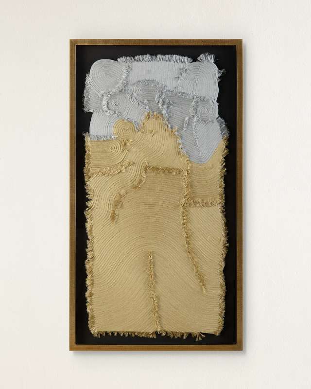 "Fringed I" Original Wall Art