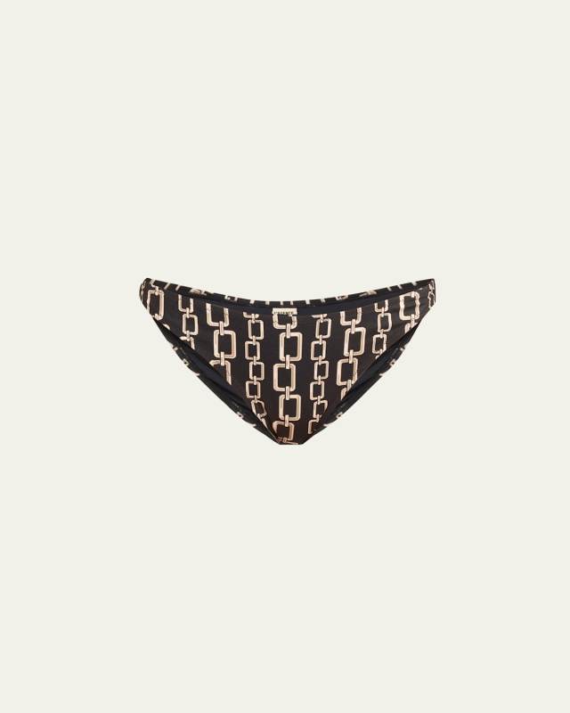 Jean Geo Scoop-Front Bikini Bottoms