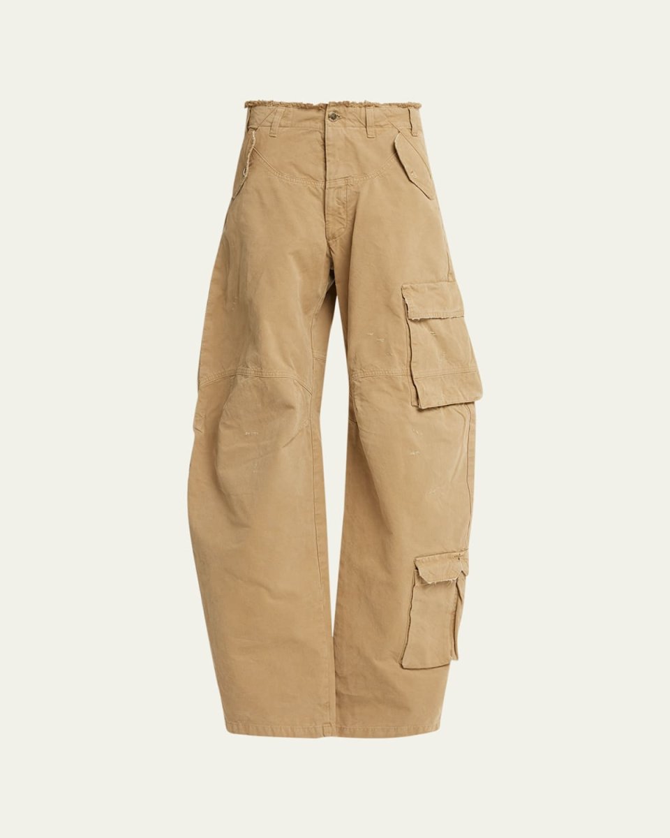 Rosalind Wide-Leg Baggy Cargo Jeans