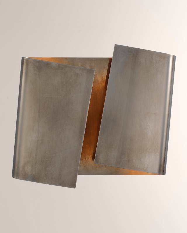 Piel Right Twisted Sconce By Kelly Wearstler
