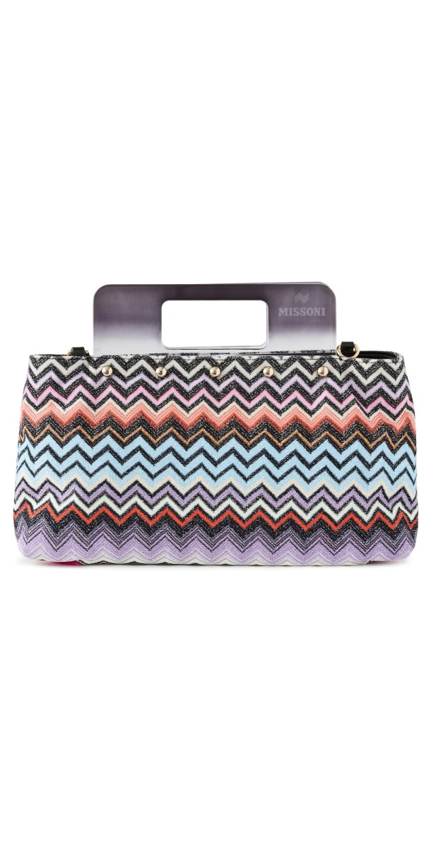 Missoni Plexi Small Pouchette Rachelle/Nero