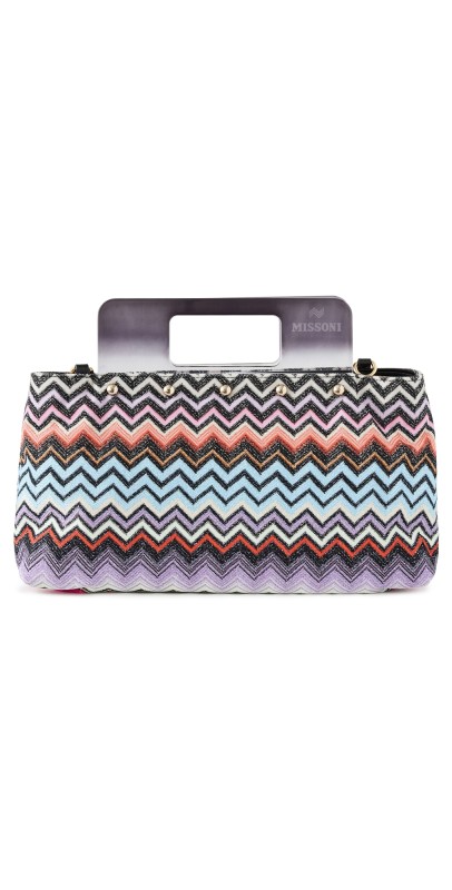 Missoni Plexi Small Pouchette Rachelle/Nero