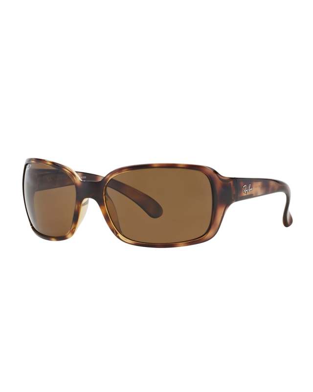 Square Monochromatic Propionate Sunglasses