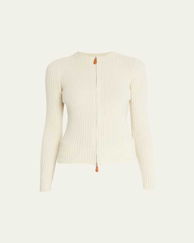 Lago Sirio Cashmere Zip-Up Jacket