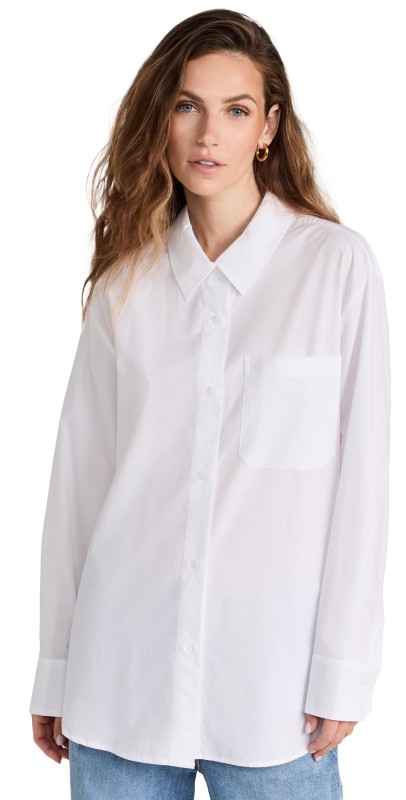 Jenni Kayne Boyfriendhirt White
