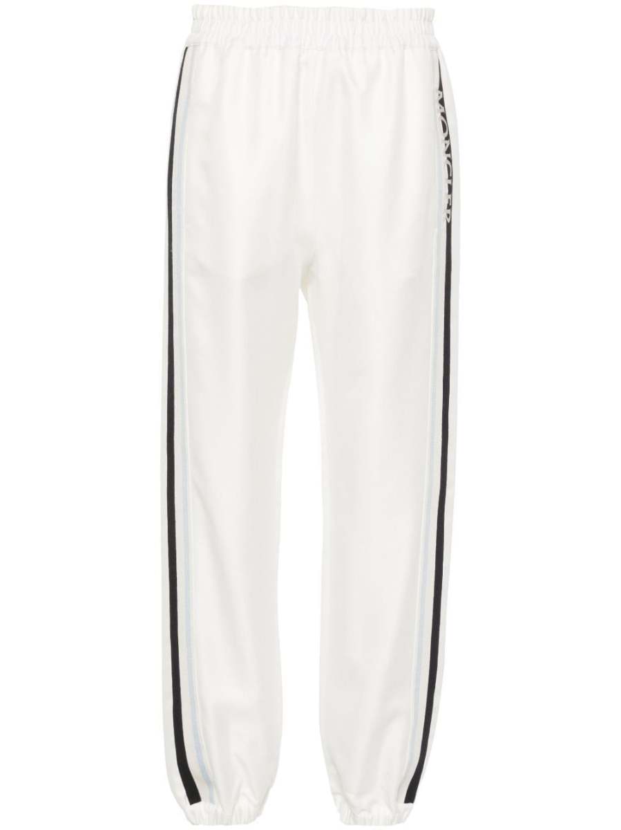 logo-embroidered track pants