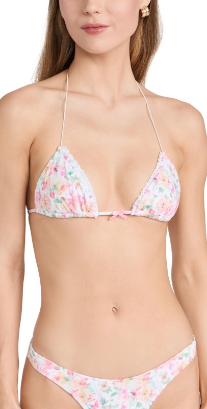 Bananhot Flora Bikini Top Vintage Flower