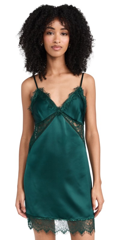 Night Night by Jonathan Simkhaiucia Slip Dress Pine