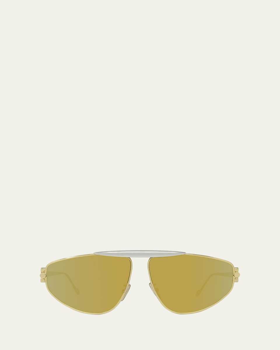 Anagram Metal Aviator Sunglasses