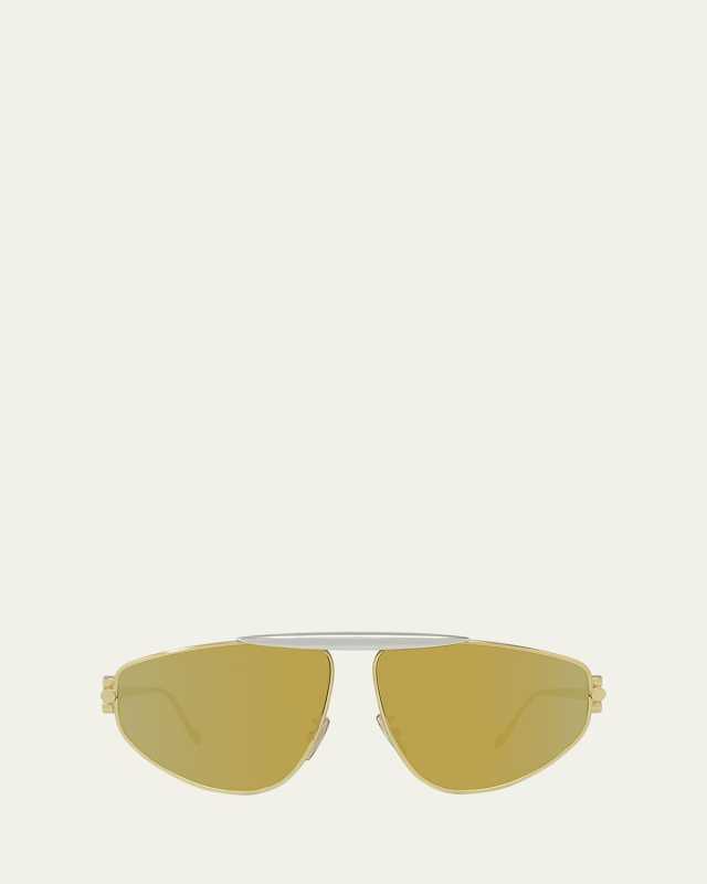Anagram Metal Aviator Sunglasses