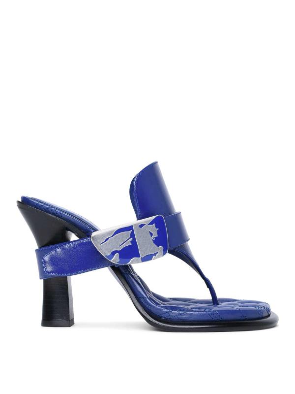 Burberry Sandales - Bleu