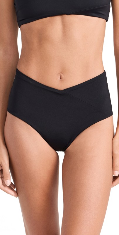 LSPACE High Tide Bikini Bottoms Black
