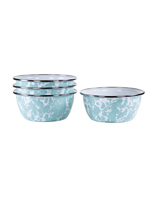 Swirl Salad Bowls, Set of 4