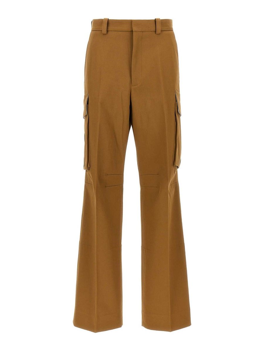 Victoria Beckham Pantalons Décontractés - Beige