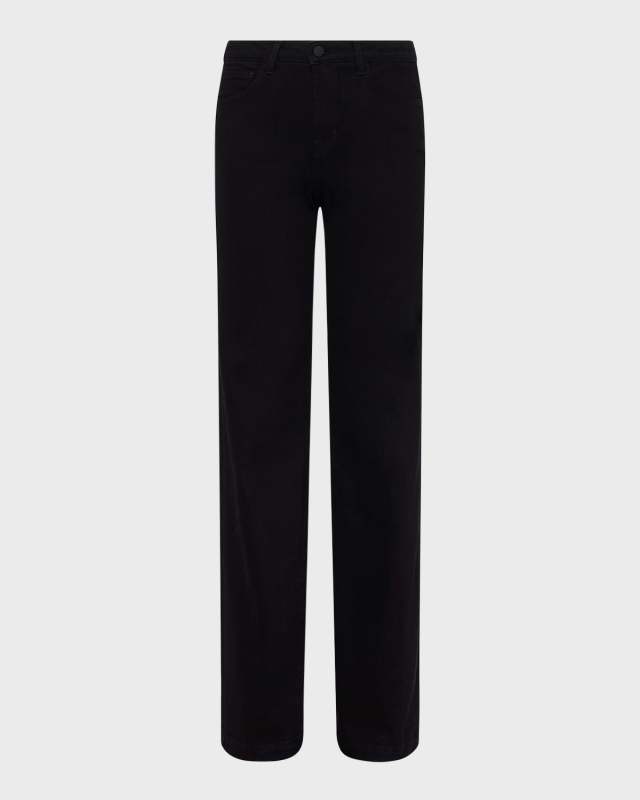 Clayton High Rise Wide-Leg Jeans