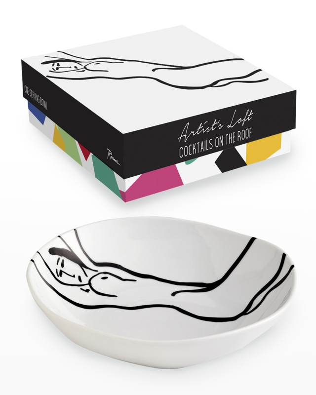 Cocktails On The Roof Serving Bowl Nude