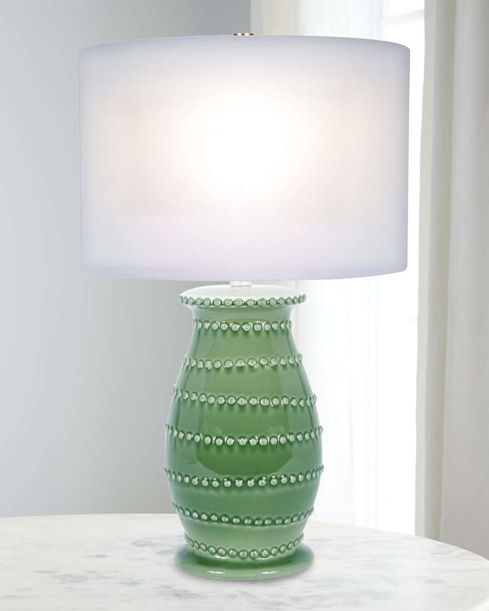 Caleb Green Ceramic Table Lamp