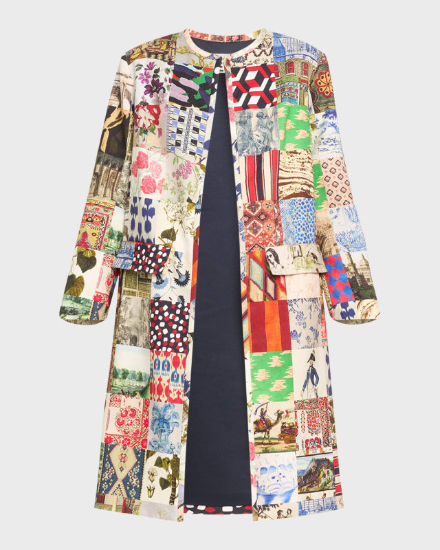 Bloomsbury Collage Printed Duster