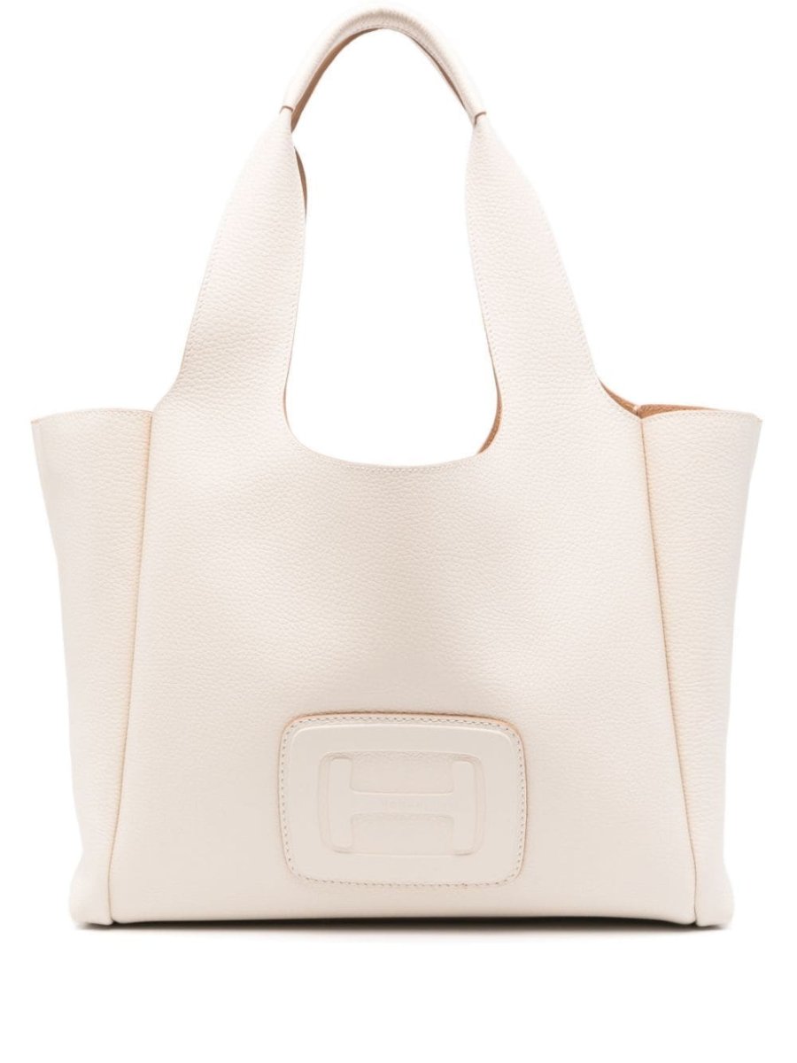 medium H-bag leather tote bag