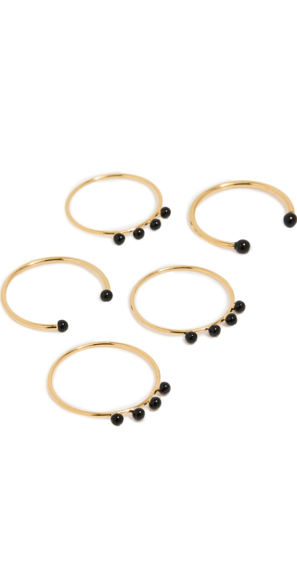 Isabel Marant Casablanca Bague Black