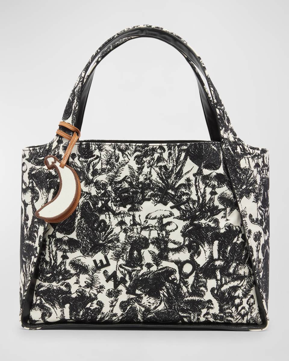 Logo Canvas Printed Tote Bag