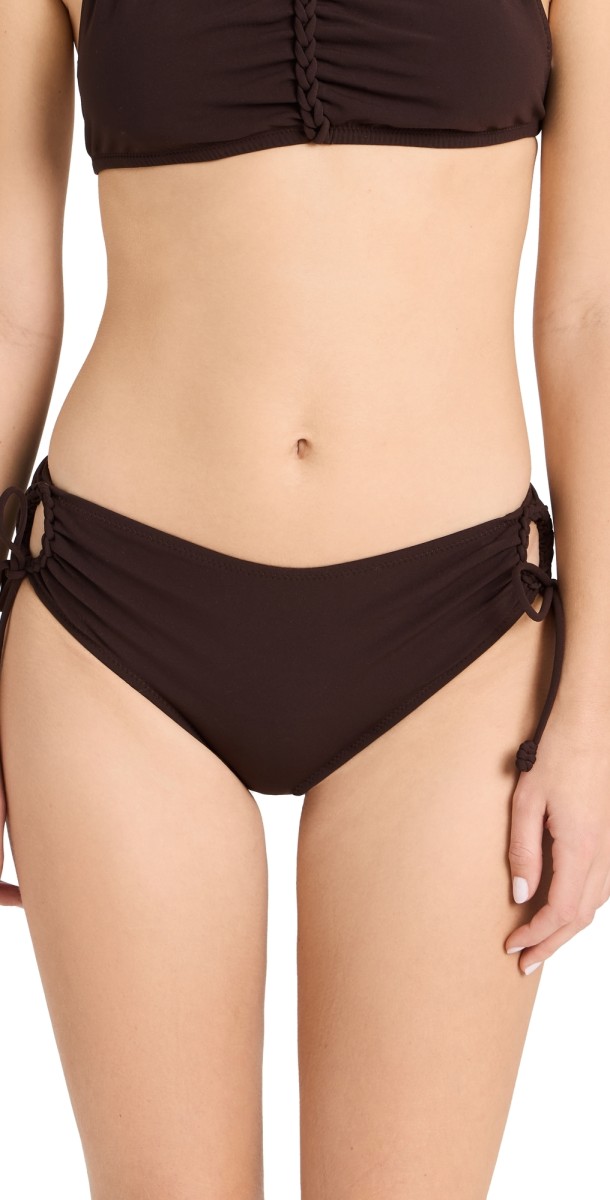 Ulla Johnson Alden Bikini Bottoms Espresso
