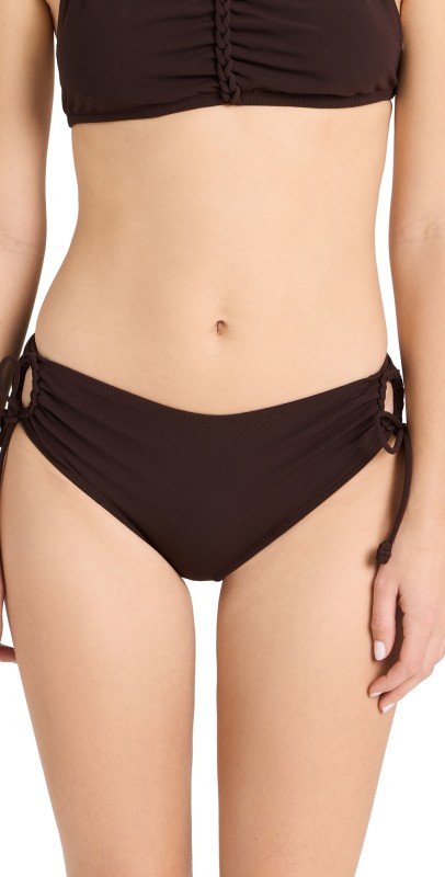Ulla Johnson Alden Bikini Bottoms Espresso